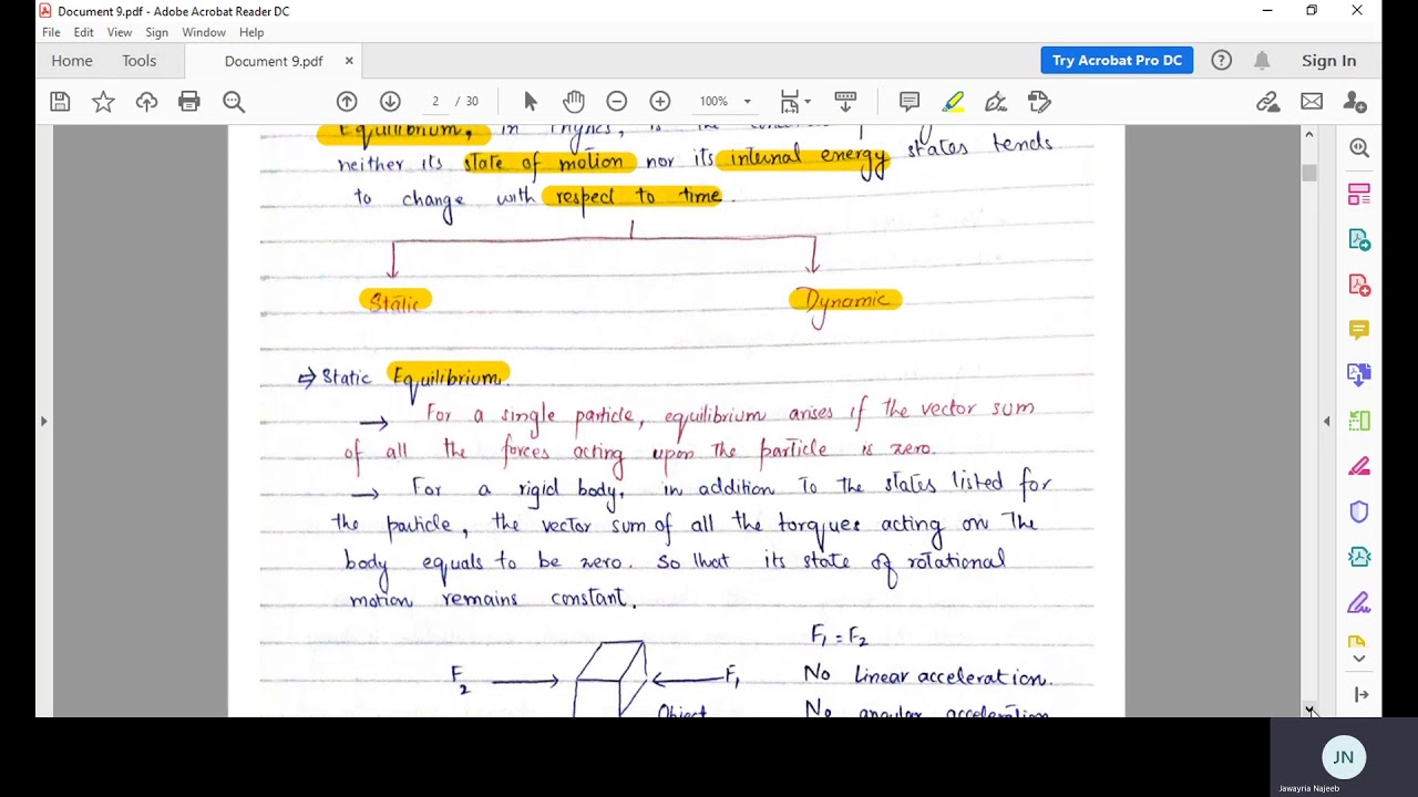 Chemical equilibrium-part 01