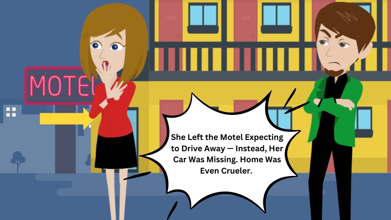 She Left the Motel Expecting to Drive Away — Instead, Her Car Was Missing. Home Was Even Crueler.