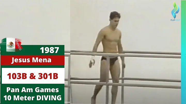 1987 Jesus Mena Mexico Diving - Mens 10 Meter Pan ...