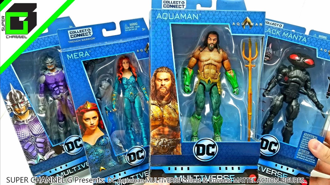 DC Aquaman Multiverse Trench Warrior Series Mera Action Figure 