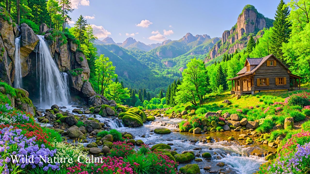 Relaxing 4K Nature Music 🌳 | Relax Your Body & Quiet Your Thoughts