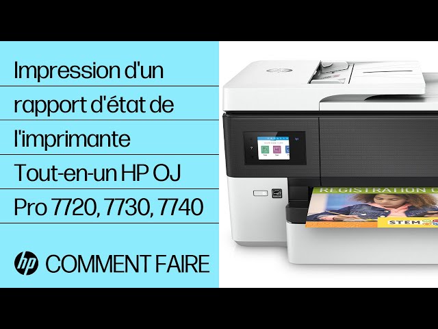 Imprimantes HP OfficeJet Pro 7730, 7740 - Remplacement des