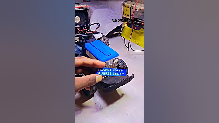 Rc swaraj 744 tractor new stiker swaraj mini RC model tractor #viral #trending #ytshorts short