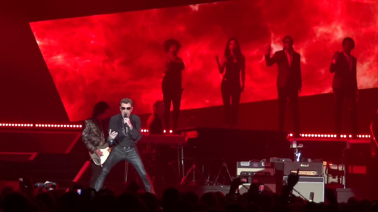 Johnny Hallyday Requiem Pour Un Fou Paris Bercy 28 11 2015 Youtube