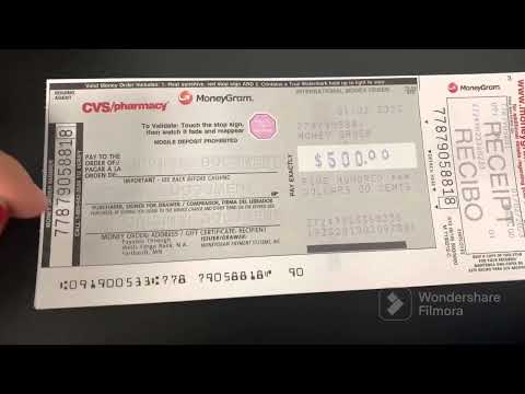 How To Fill Out Money Order From Cvs