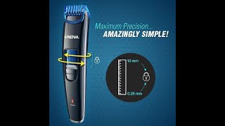 HOW TO CLEAN & OPEN HAIR TRIMMER. NOVA NHT-1085