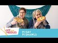 PI SHAWL Construction Demystified (Happy Pi Day!) | Off Our Needles Knitting Podcast S4E1