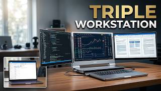 QQH Z80A Triple Monitor Review | Portable Workstation Game Changer