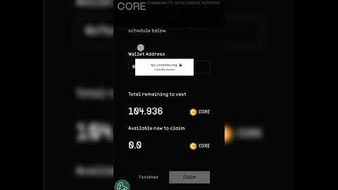 How To Claim Your CORE 25%