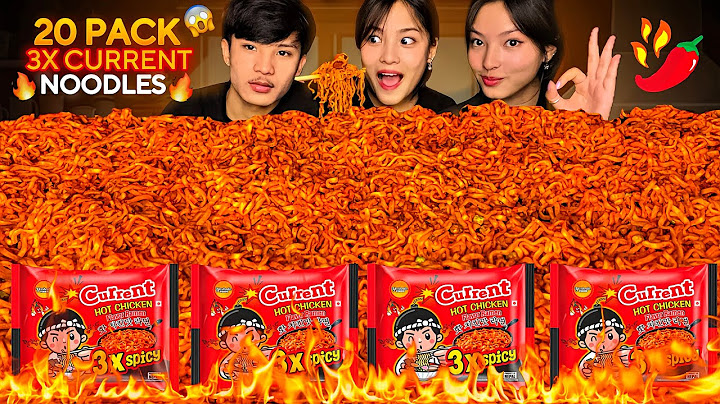 20 PACKS OF 3X SPICY NOODLES CHALLENGE🥵🔥| EATING WHOLE BOX 3X NOODLES😱| INSANE FOOD CHALLENGE |