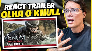 Thumbnail for FINALMENTE O KNULL APARECEU! REACT: Venom: A Última Rodada | Trailer Final Dublado