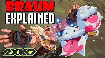 Even More Braum Info! In-Depth Gameplay, Moves & More Explained! - 2XKO