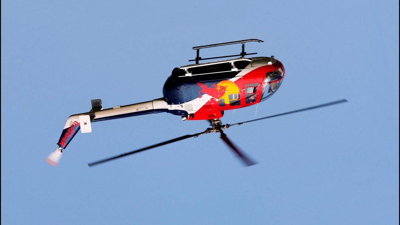 fsx red bull helicopter aerobatic