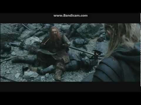 Gimli and Legolas - the best scene [napisy - PL]