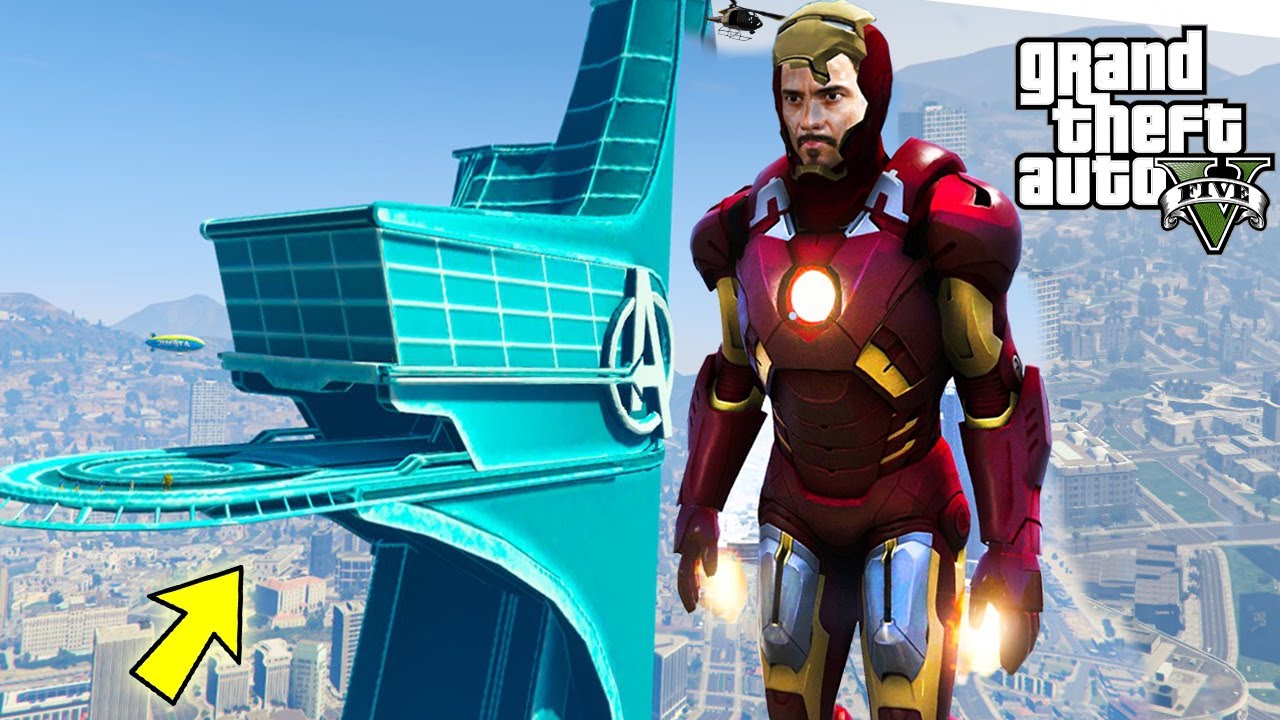 COMO ENCONTRAR O PREDIO DOS VINGADORES/AVENGERS NO GTA 5?!?! Você tem que ver isso