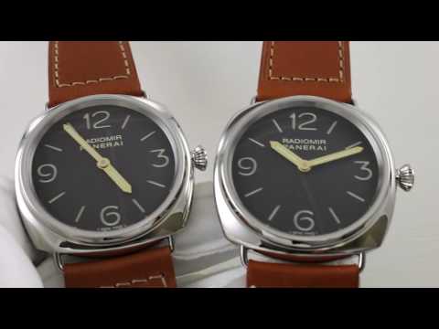 A Tale of Two Watches: Panerai Radiomir 1938 PAM 232 OOR Series vs. I Series
