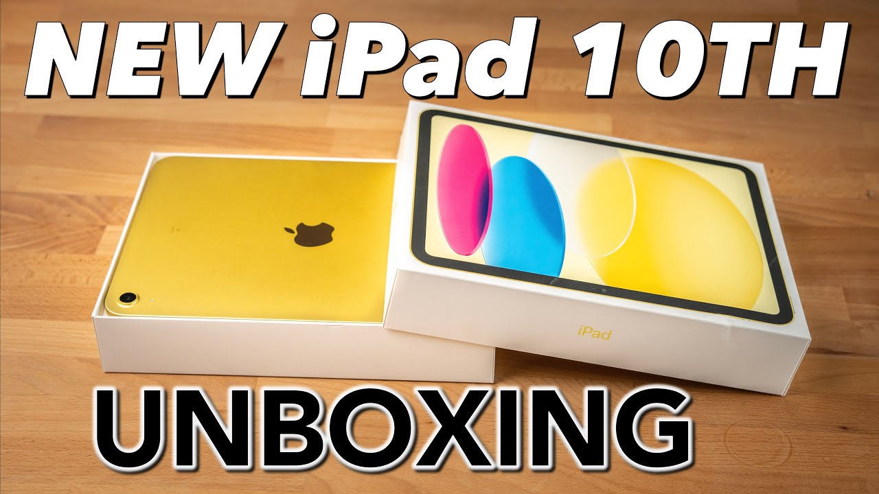 iPad 10th Gen Yellow (2022) Unboxing & Comparison with iPad (6th Gen) 