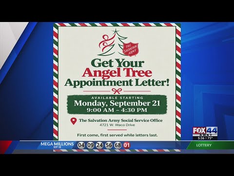 The Salvation Army's Angel Tree Letters available today