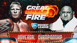 WWE Great Balls Of Fire 2017 - Brock Lesnar vs Samoa Joe | Universal Title Match - WWE 2K17