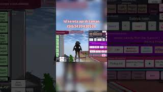 ID props Sakura School Simulator kereta api di taman screenshot 4