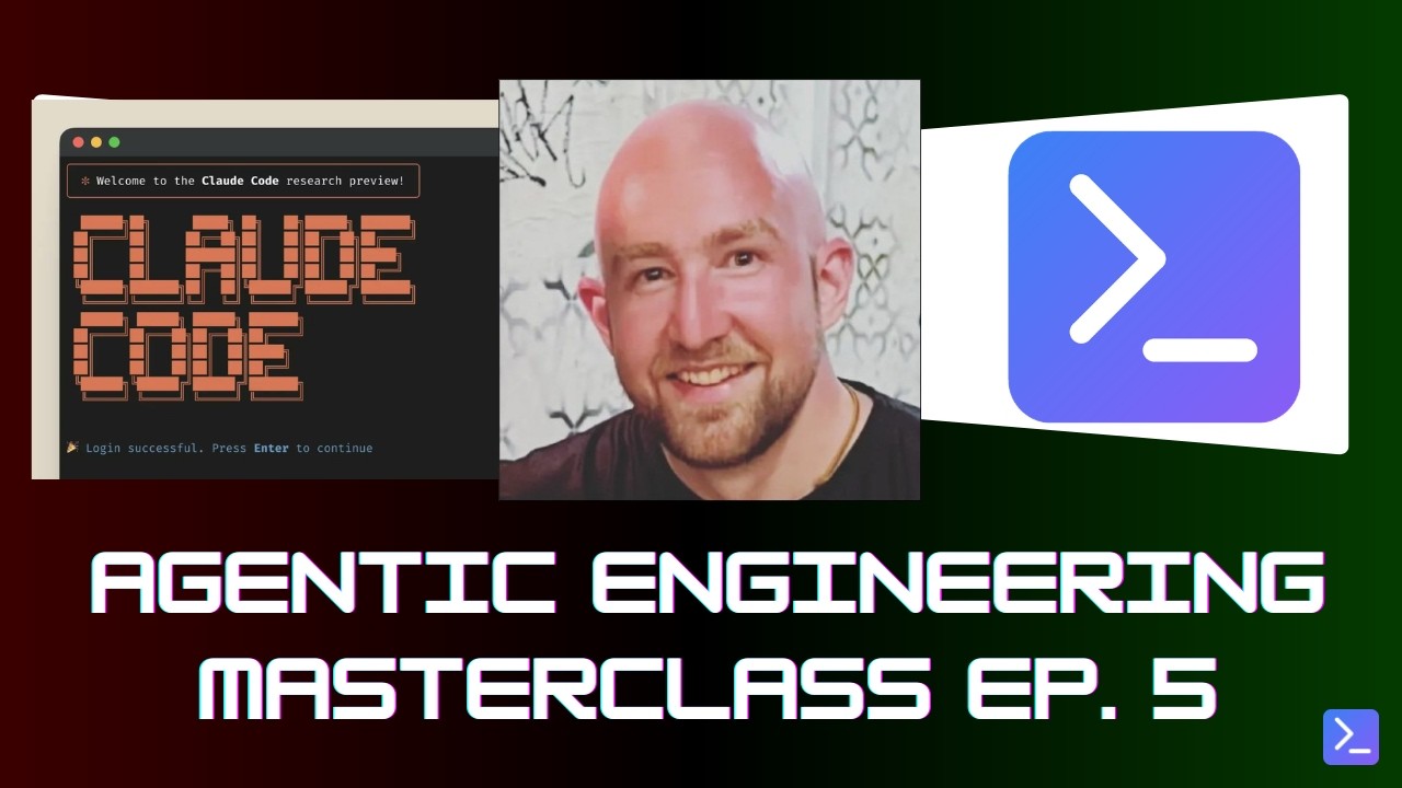 Agentic Engineering Masterclass Episode 5: 5 Simultaneous Claude Code ...