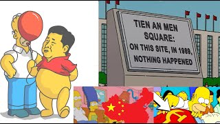 CHINA CCP HAS NO SENSE OF HUMOUR (SIMPSONS BANNED)