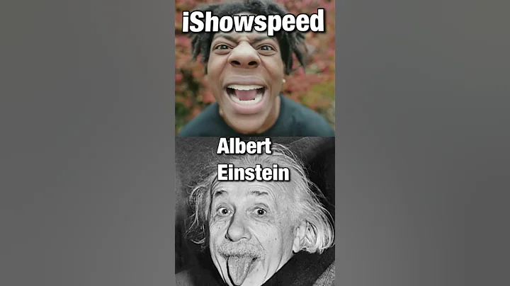 Connecting ishowspeed to Albert Einstein 💀🙏