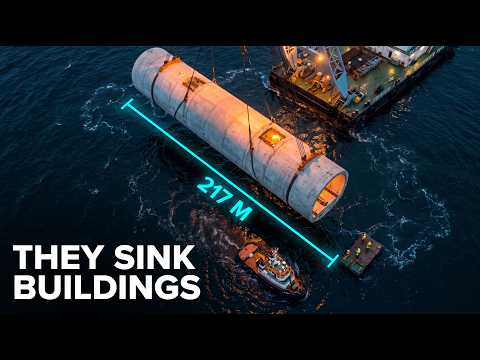 They’re Sinking 73,500-Ton Buildings Under the Sea