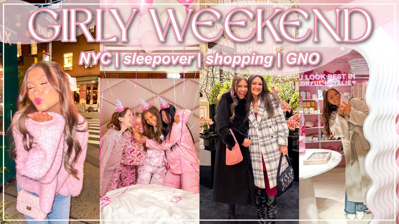 Мои девичники в Нью-Йорке в честь дня рождения 🎂💖 | Ночевка, девичник, выходные из моей жизни | Л...