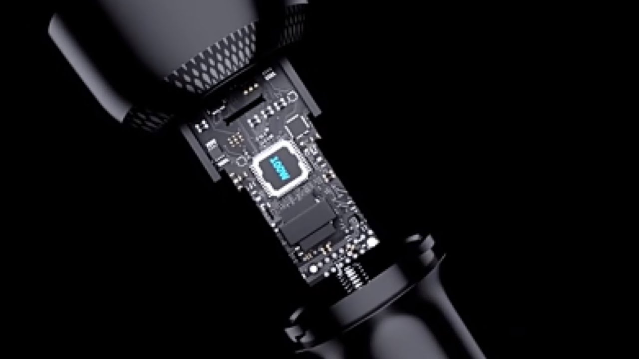 This Is a Baseus 100w Superme Digital Display Dual Quick Car Charger.