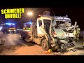 [SCHWERER UNFALL AUF DER A3!] - Abschleppwagen fuhr auf LKW auf | Fahrer eingeklemmt | Vollsperrung