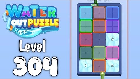 Water Out Puzzle Level 304 Walkthrough