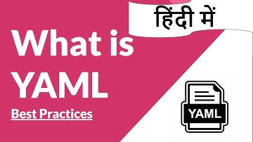 #04 What is Yaml in Hindi | Basic Syntax | Yaml in hindi