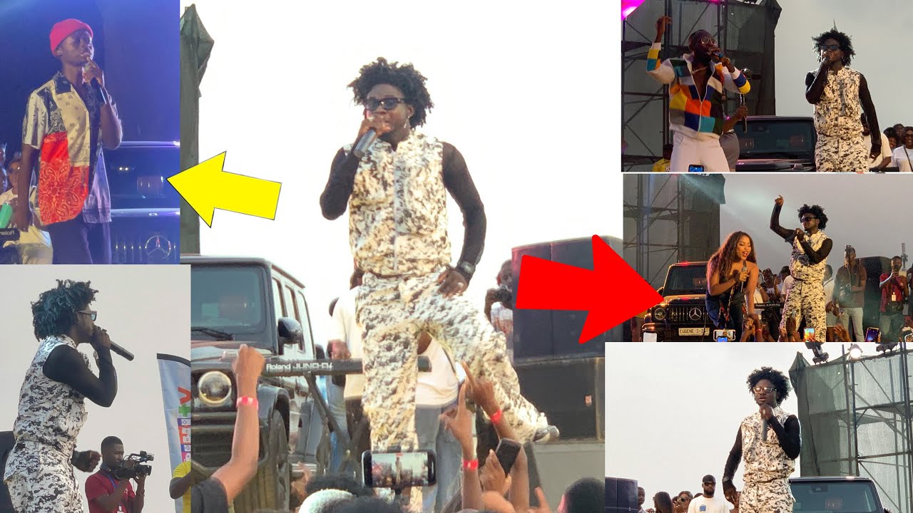 Kuami Eugene & Safo Newman 😊Storms El Wak Stadium with massive ...