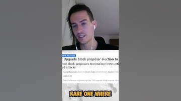 Why EIP-7441: Upgrade block proposer election to Whisk is important? #ethereum #validator #staking