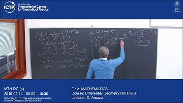Differential Geometry (MTH-DG) Lecture 4