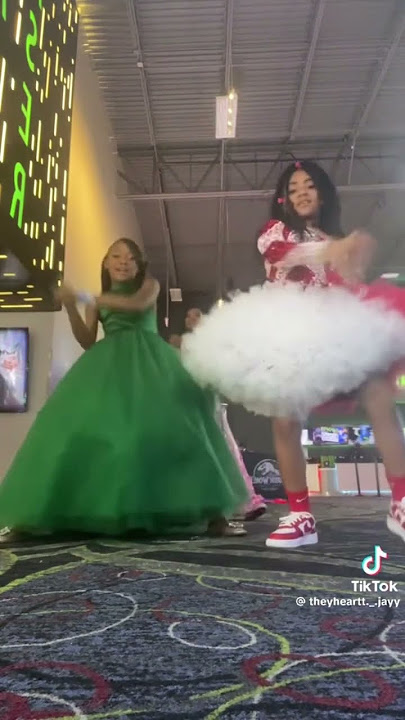 Shortmas day 7! Lani Love,Jayde and Paris ..💚🩷❤️ #explore #dance  #lanilove #badkidparis #jayde