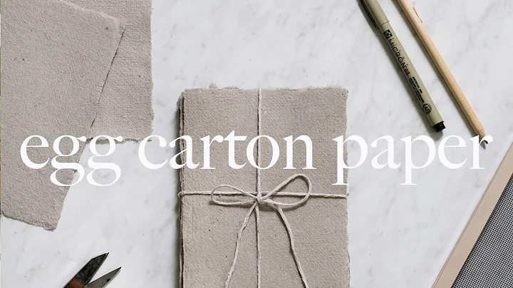 Recycled Egg Carton Paper