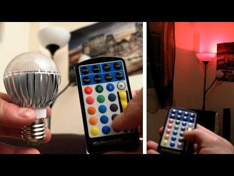 Video: RGB-spots: LED-kleurmodellen Met Afstandsbediening, 10 W, 30 W, 50 W En 100 W, Keuze Uit Buiten- En Aquariumspots