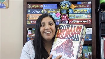 Russian Railroads (an engine buiding game) with Nettersplays