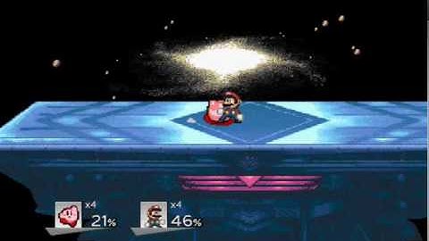 Super Smash Flash 2 Kirby vs Mario
