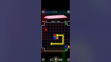 Level 2 Flow Free |#short #shortsvideo #games #trendingshorts #puzzle