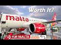 Is KM MALTA Worth The Price A320neo Business Class London Heathrow To Malta Tfft 
