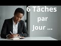 Cette méthode vieille de 100 ans explose ta productivité (6 tâches par jour) !