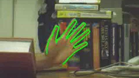 2003 Template matching for detecting hands in cluttter
