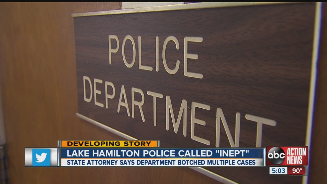 State Attorney's Office Lake Hamilton Police Department