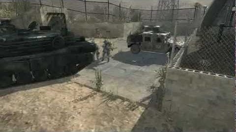 MW3 - Throwing knife FTW