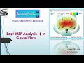 🚀 MEP Analysis in GaussView | Molecular Electrostatic Potential | Modify, Amend &amp; Save Files
