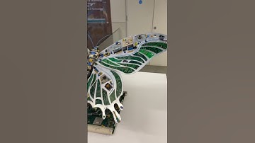 A butterfly I made out of recycled electronics! #shorts #sculpture #art