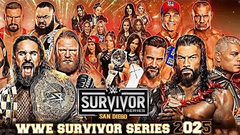 WWE Survivor Series WarGames 2025 Full Match | #live